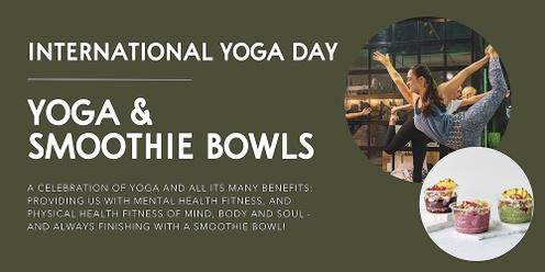 International Yoga Day | Yoga & Smoothie Bowls