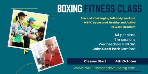 Boxing Fitness Class - 10 Week MBRC Fit and Active Program 