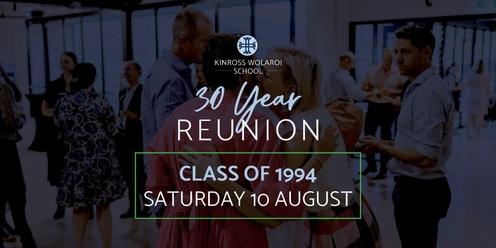 Class of 1994 30 Year Reunion