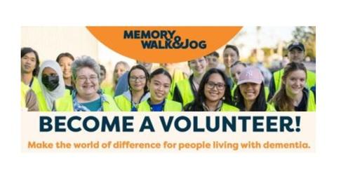 Event Volunteers - Memory Walk & Jog for Dementia Australia - Bowral NSW