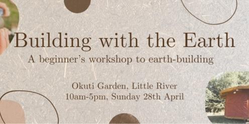 Building with The Earth: A Beginner’s Workshop to Earth-Building