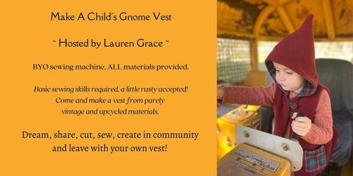 Make a Child's Gnome Vest 