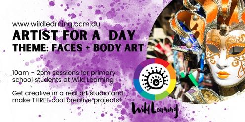 Kids! Be an Artist for a Day - Face & body art