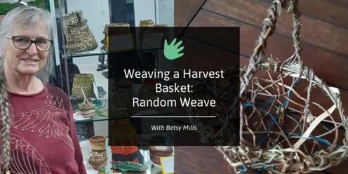 Weaving a Harvest Basket – Random Weave 🌼