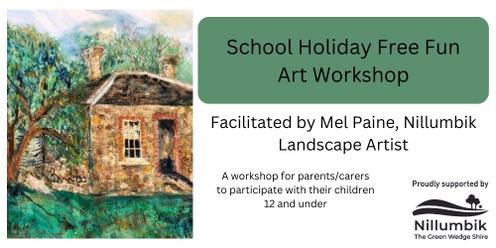 Mel Paine Art Workshop (under 12s)
