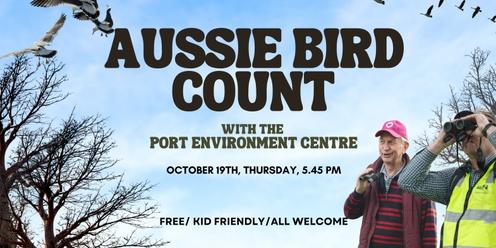 Aussie Bird Count with PEC