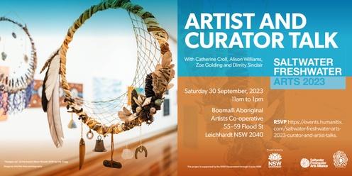 Saltwater Freshwater Arts 2023 Curator and Artist Talk