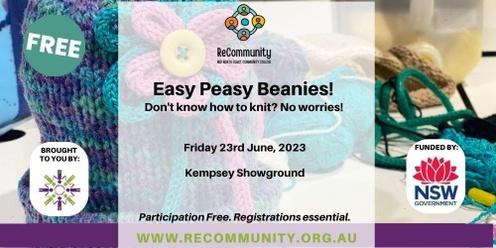 Easy Peasy Beanies | KEMPSEY