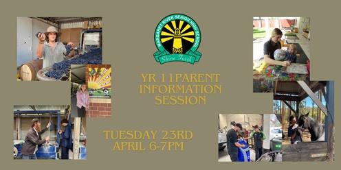 Year 11 Careers and Work Readiness Parent Night