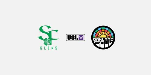 W League | SF Glens VS Oakland Soul