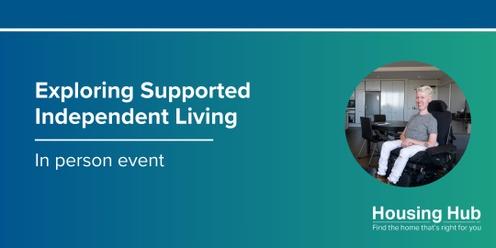 Exploring Supported Independent Living - In person event
