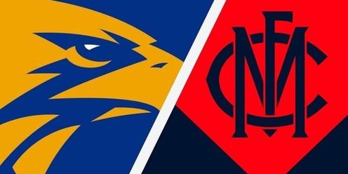 AFL - West Coast Eagles vs Melbourne