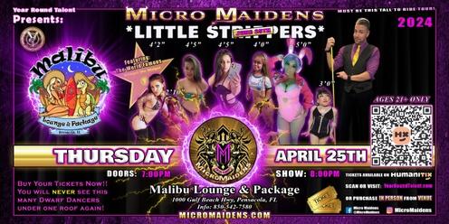 Pensacola, FL - Micro Maidens: The Show "Must Be This Tall to Ride!"