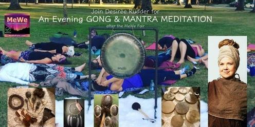An Evening of GONG & MANTRA MEDITATION with Desirée Rudder after the MeWe Fair in Portland