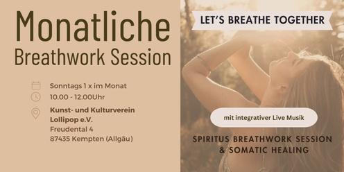 Monatliche Breathwork Sessions in Kempten 