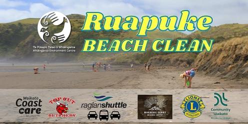 Ruapuke Beach Clean