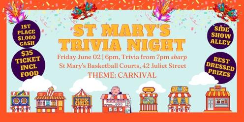 St Mary's Trivia Night 2023