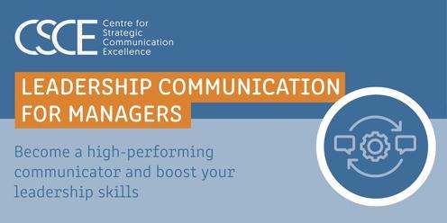 Leadership Communication For Managers - Virtual Europe