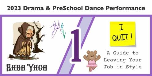 2023 End-of-Year Drama & PreSchool Dance Performance 1