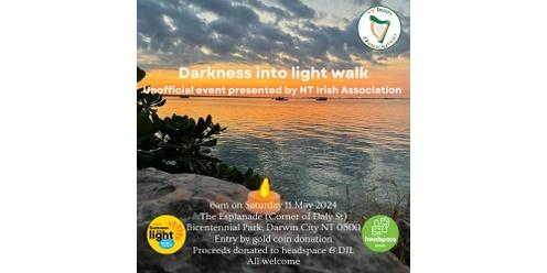 Unofficial Darkness Into Light Walk Darwin 