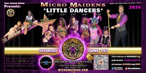 Denham Springs, LA - Micro Maidens: The Show "Must Be This Tall to Ride!"