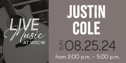 Justin Cole Live at WSCW August 25