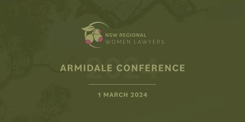 NSW Regional Women Lawyers - Armidale Conference 2024