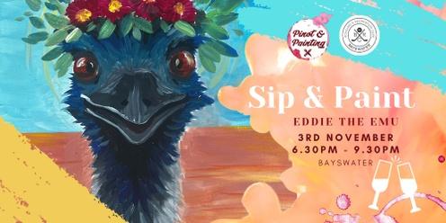 Eddie the Emu - Sip & Paint @ The Bayswater Bowling Club
