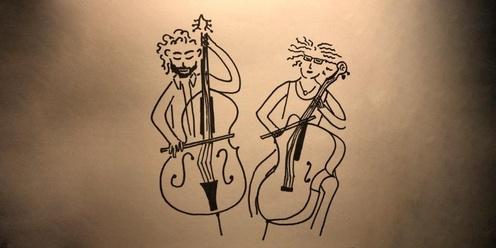 Bach in the Dark - Cello and Double Bass at St. James Church Crypt