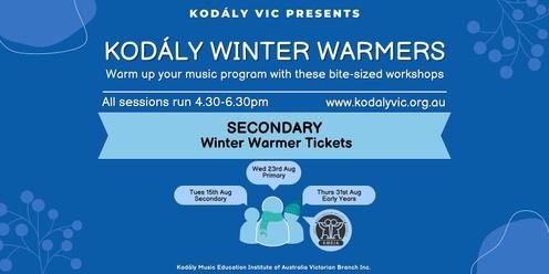 SECONDARY Kodaly Winter Warmers