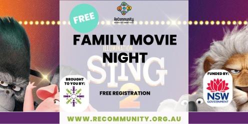 Family Movie Night  - WAUCHOPE - Recommunity & Share the Love Collaboration