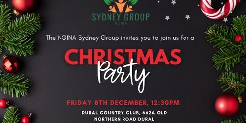 NGINA Sydney Group Christmas Party 2023