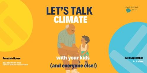 Let's Talk Climate in Tāmaki Makaurau