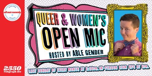 Queer and Women's Open Mic