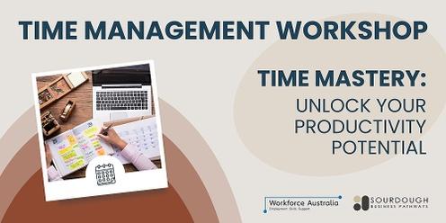 EFP Core Online Workshop: Time Mastery - Unlock Your Productivity Potential 