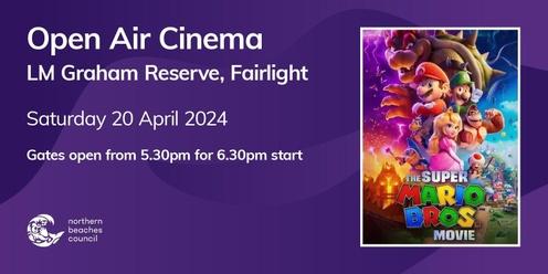 CANCELLED - Open Air Cinema, Fairlight - Saturday 20 April 2024 - The Super Mario Bros. Movie