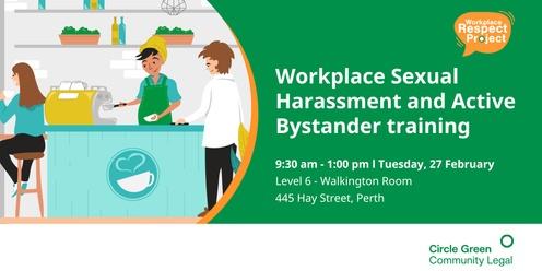 Workplace Sexual Harassment and Active Bystander Training Workshop