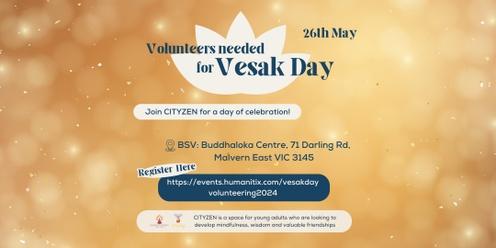 Vesak Day with Ajahn Brahm Volunteering