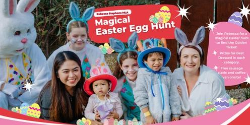 Magical Easter Egg Hunt with Rebecca Stephens MLA 2024