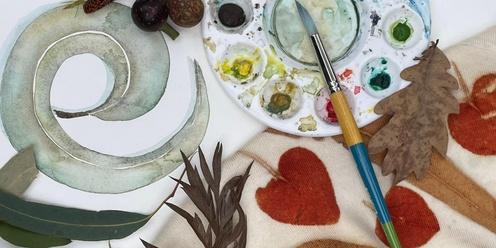 Cloth, Leaves & Colour - An immersive ecodyeing & watercolour experience