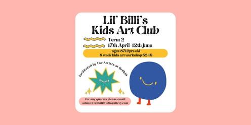Lil Billi's Kids Art Workshop Term 2