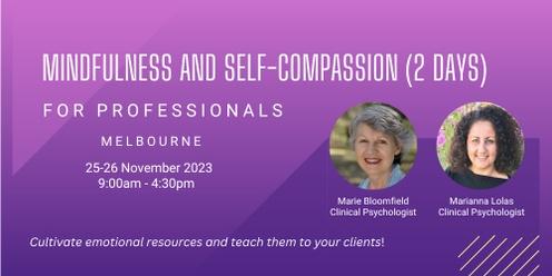 Mindfulness and  Self-Compassion for Professionals (2 -Day) - Melbourne