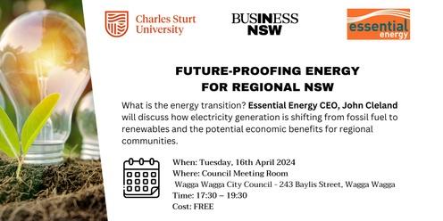 Future-proofing energy for regional NSW 