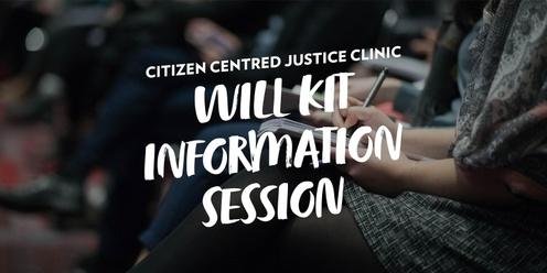 Will Kit Information Session