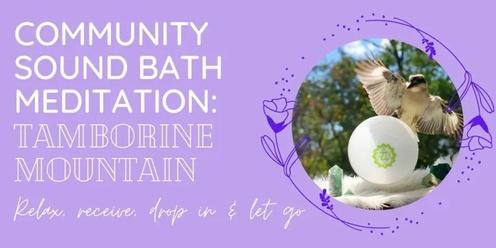Community Sound Bath Meditation