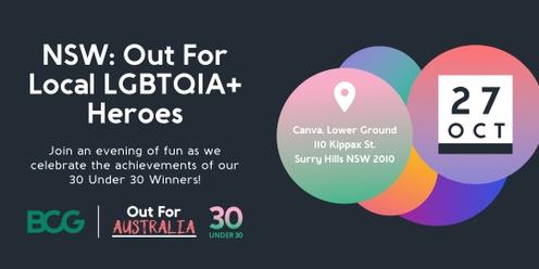 NSW: Out for Local LGBTQIA+ Heroes