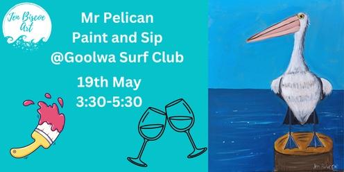 Mr Pelican Paint and Sip - Goolwa