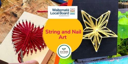 String and Nail Art for Pride, City Central Library Makerspace, Saturday 24 February 2pm-4pm