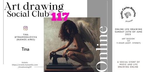 Art Drawing Live Music Social Club #117