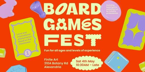 Board Games Festival - Finite Art Gallery
